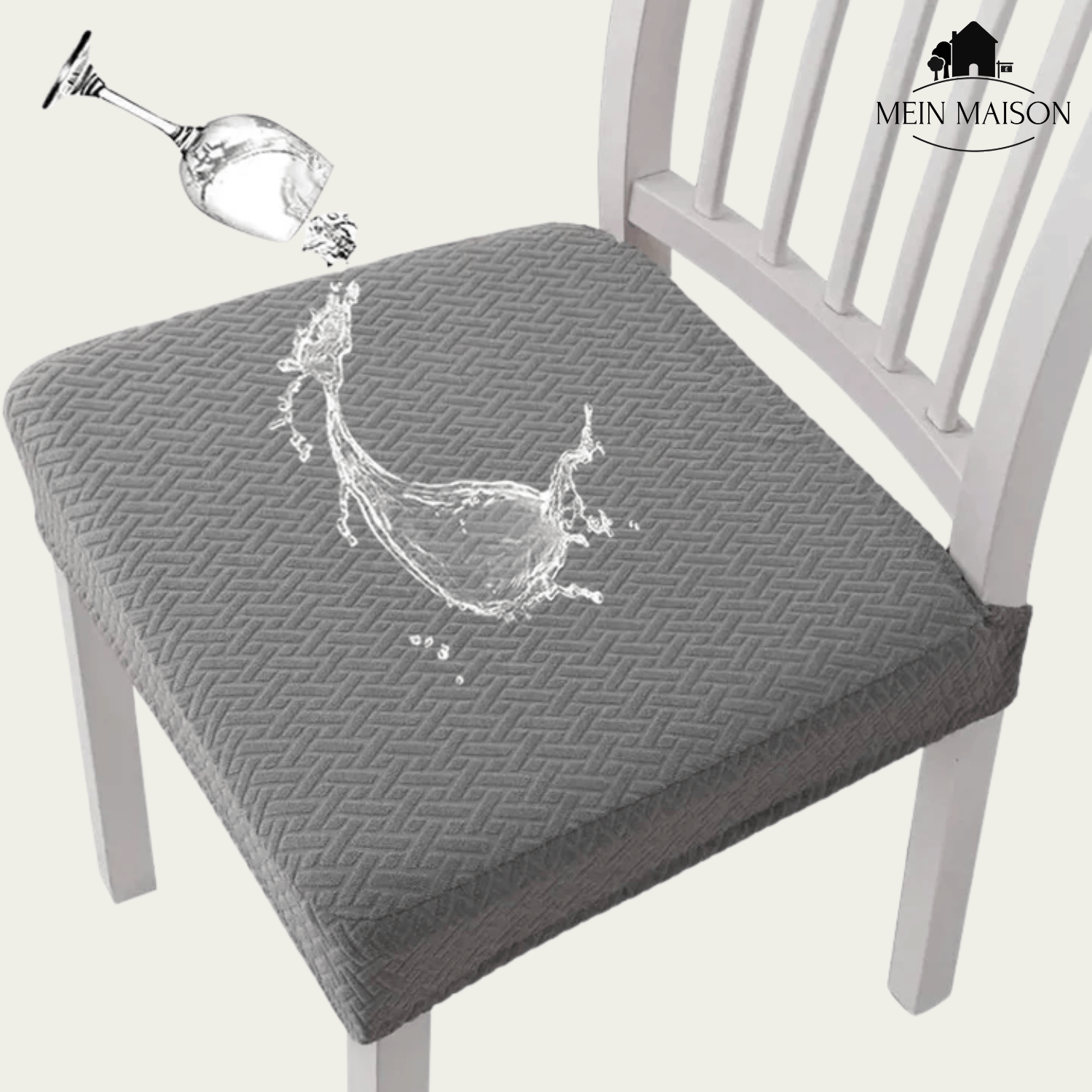SilqueShield | Stylish Waterproof Chair Covers [4 pack]