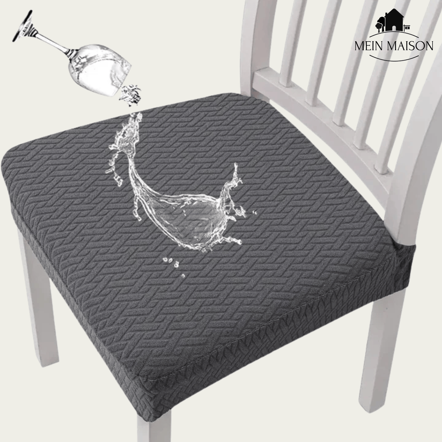 SilqueShield | Stylish Waterproof Chair Covers [4 pack]
