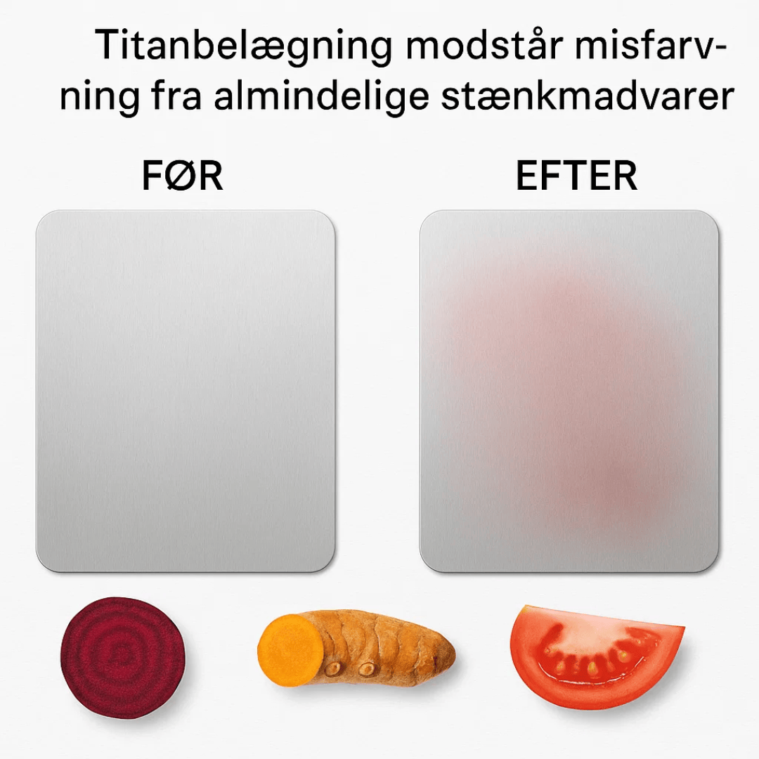 TitanPure Cutting Board – BPA-Free Titanium Board