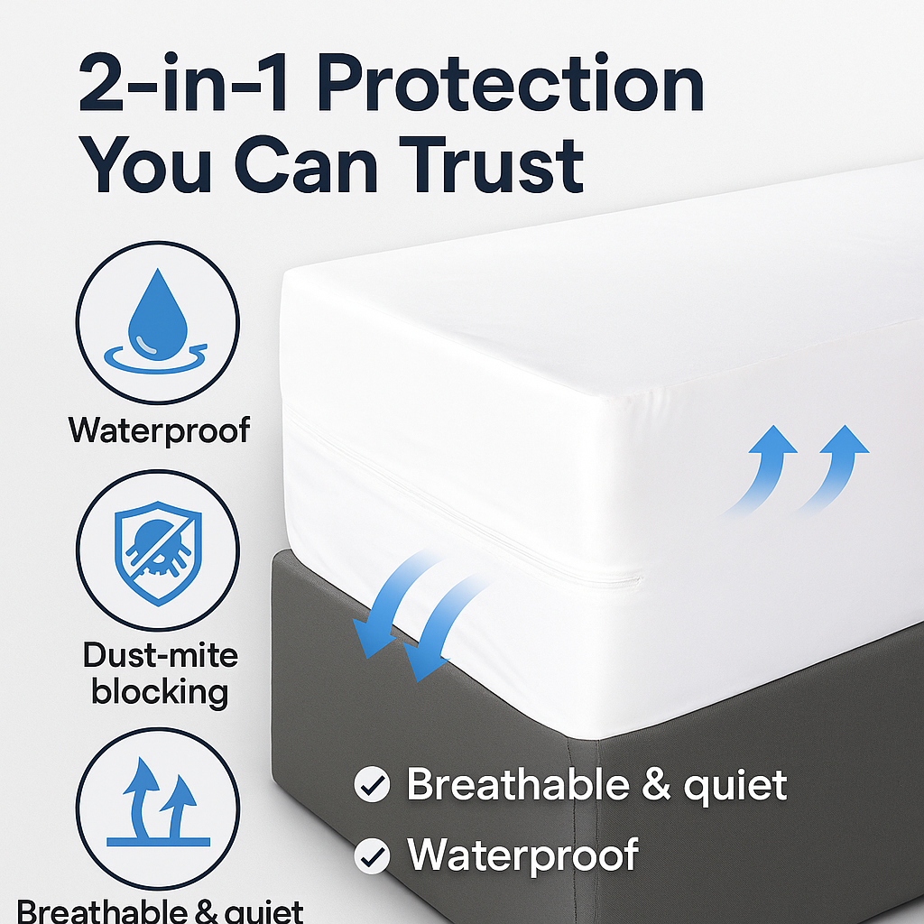 MiteGuard™ Anti-Allergy Mattress Cover
