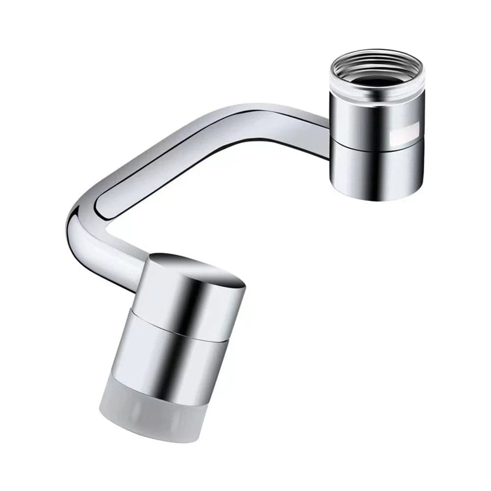 FlowSpin 1080° Rotating Universal Faucet Extender – Dual Spray Sink Attachment