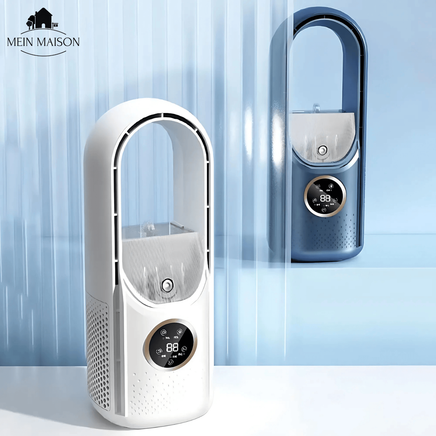 BreezeNova Air Cooler – Bladeless USB Fan