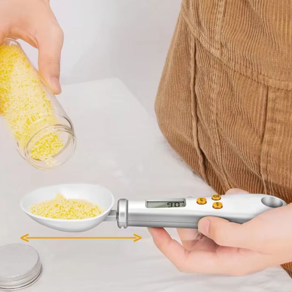 ThermoSpoon | 2-in-1 Digital Mini Spoon Scale & Food Thermometer