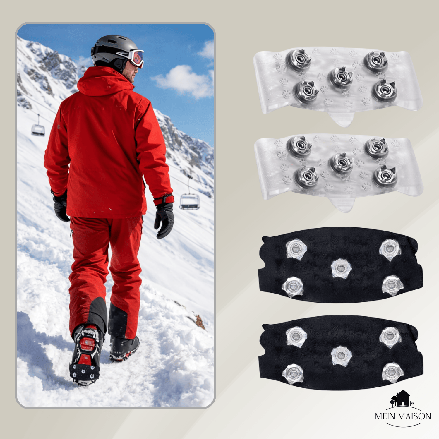 IceGripX Anti-Slip Ice Spikes