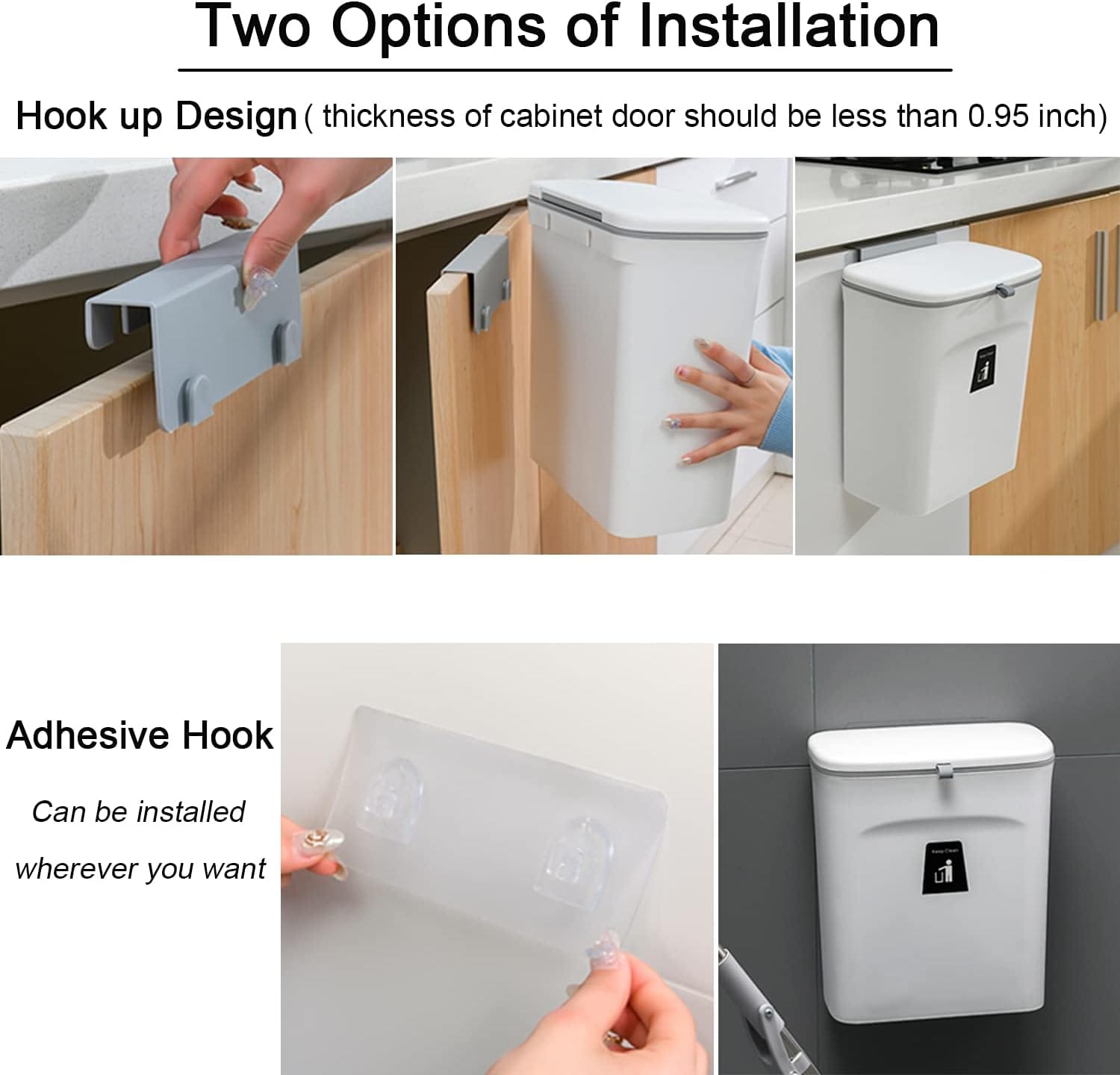 EcoVault | 2.4 Gallon Kitchen Compost Bin for Counter Top or Under Sink