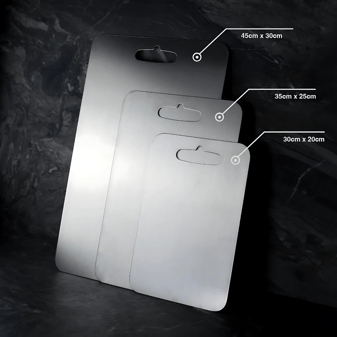 TitanPure Cutting Board – BPA-Free Titanium Board