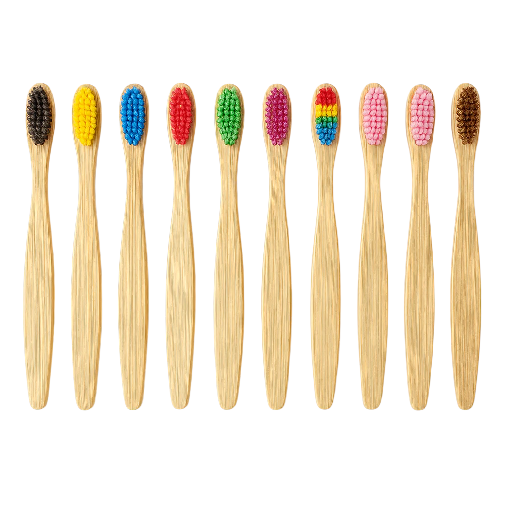 BambiniBrush Eco Kids Toothbrush set  Gentle & Microplastic-Free