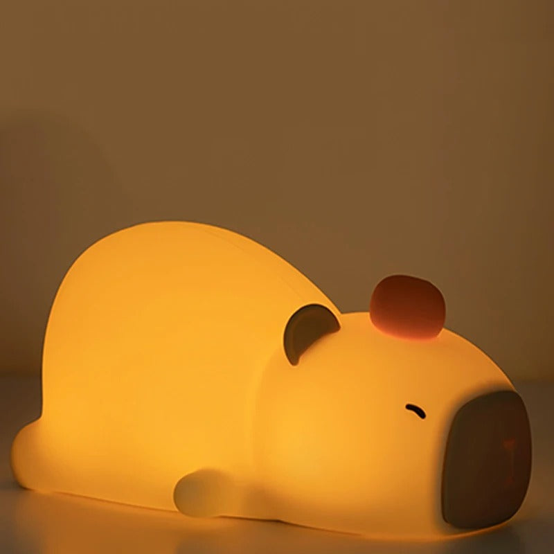 Capybara Glow Silicone Night Light