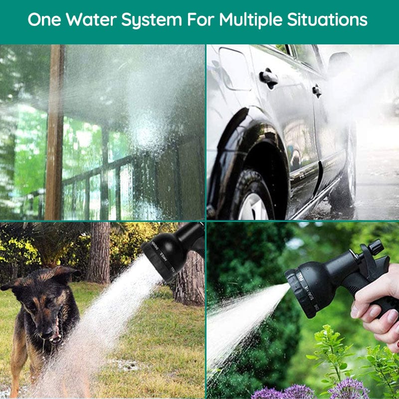 AquaFlex Pro 100FT Expandable Garden Water Hose