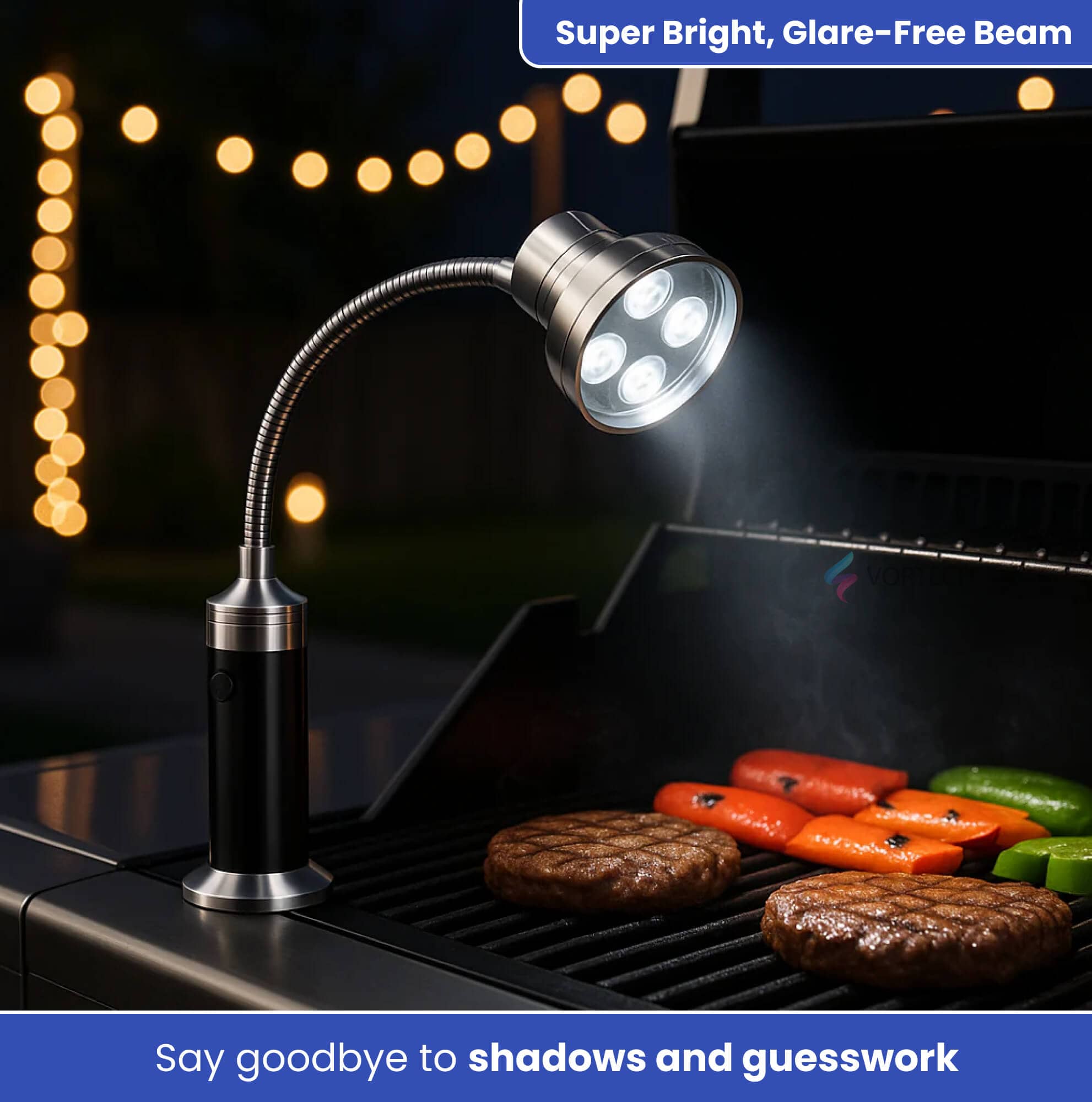 FireGlow Magnetic BBQ Grill Light