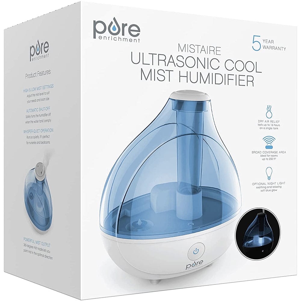 Air Humidifier - Quiet Ultrasonic Mist Humidifier For Bedroom - WarehousesChoice