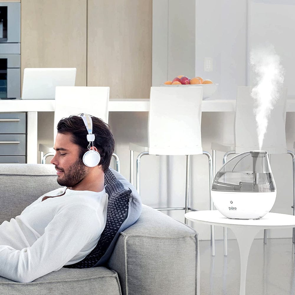 Air Humidifier - Quiet Ultrasonic Mist Humidifier For Bedroom - WarehousesChoice