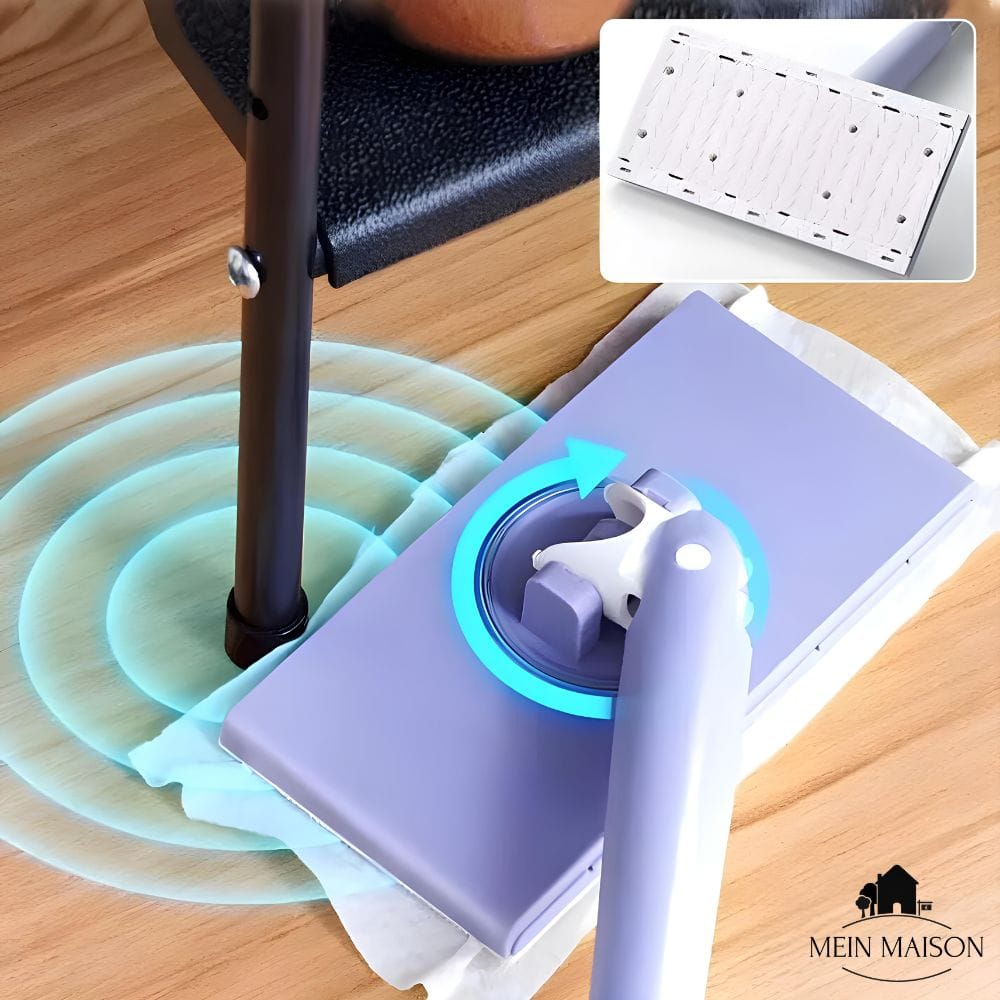 CleanSnap | Hands-Free Floor Cleaning Mop with 360° Swivel Head