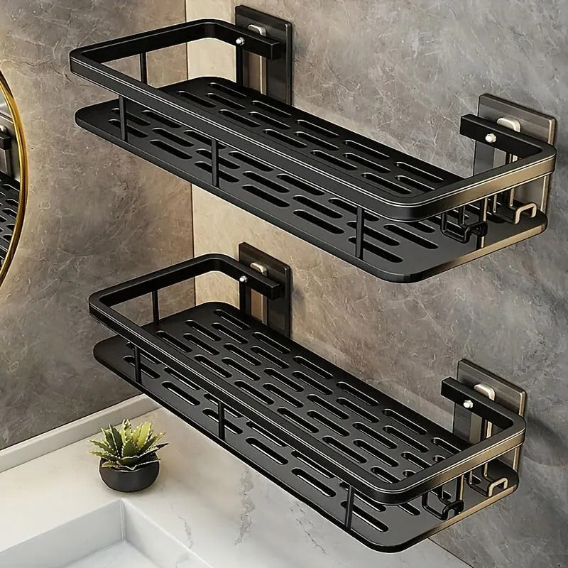 Punch-Free Wall Mounted Shelf