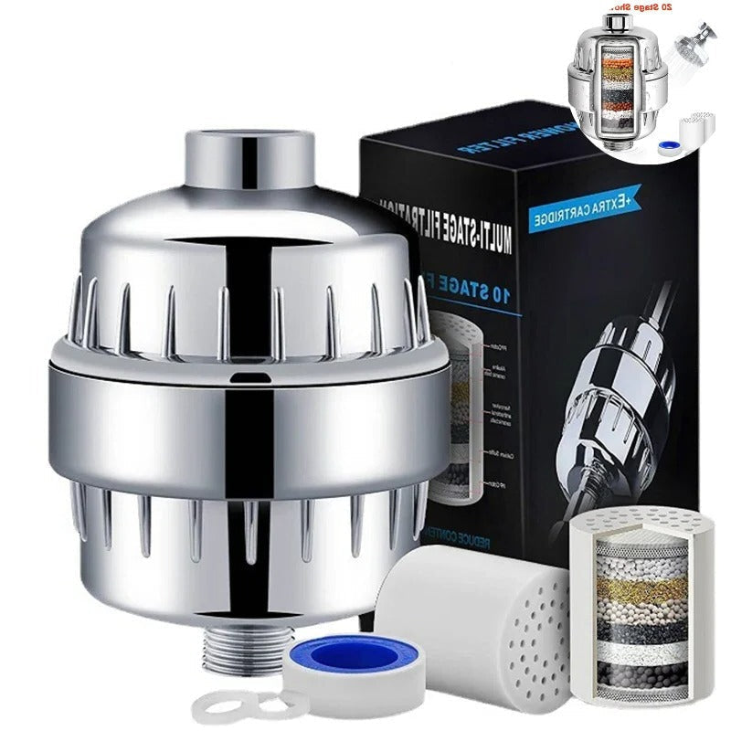 PureShower 20-Stage High Output Water Filter