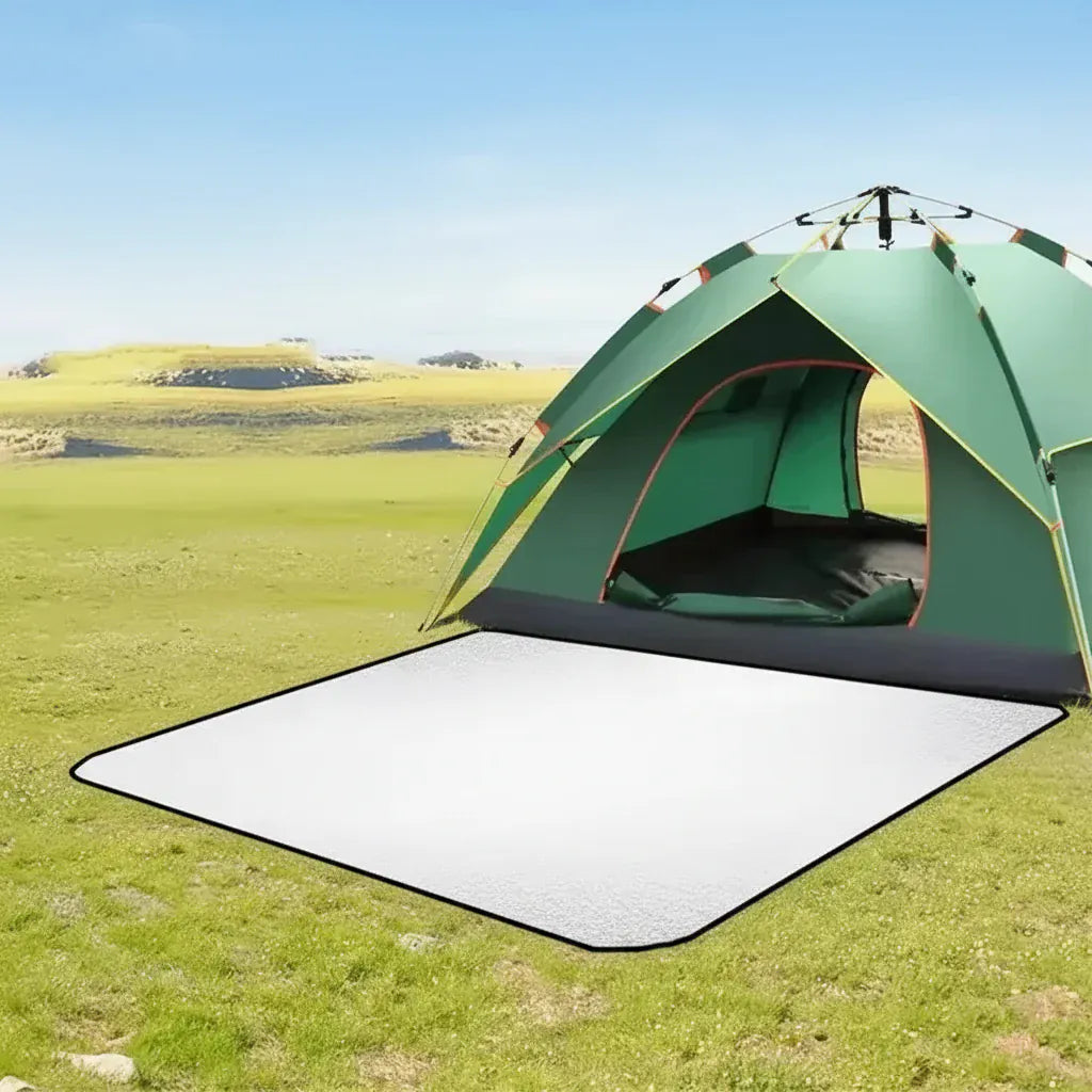 Ultralight Thermal Camping Mat – Waterproof Foam Foil Insulation Sleeping Pad & Tent Footprint with Heat Reflecting Technology
