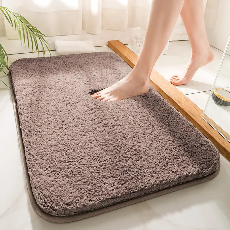 CloudStep Luxe Bathroom Rug – Super Thick Ultra-Plush Microfiber Bath Mat