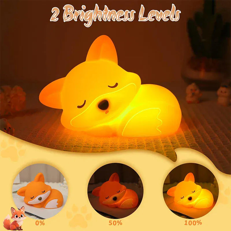 GlowFox | Silicone Night Light