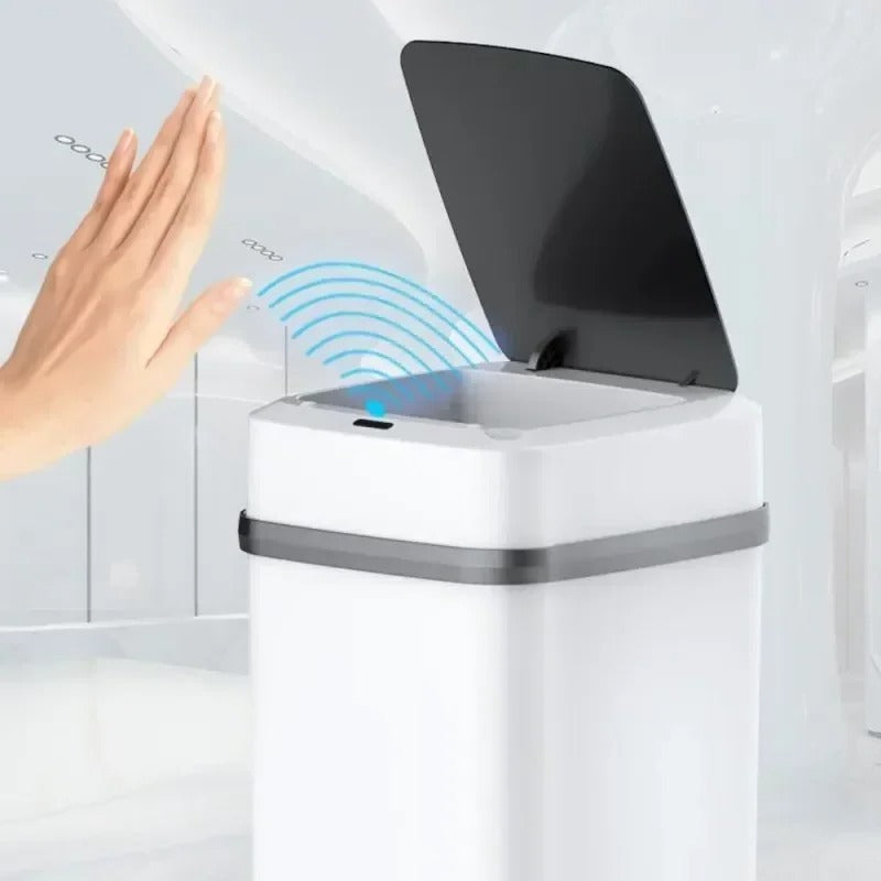 SmartTouch 13L Touchless Trash Can for Kitchen & Bathroom
