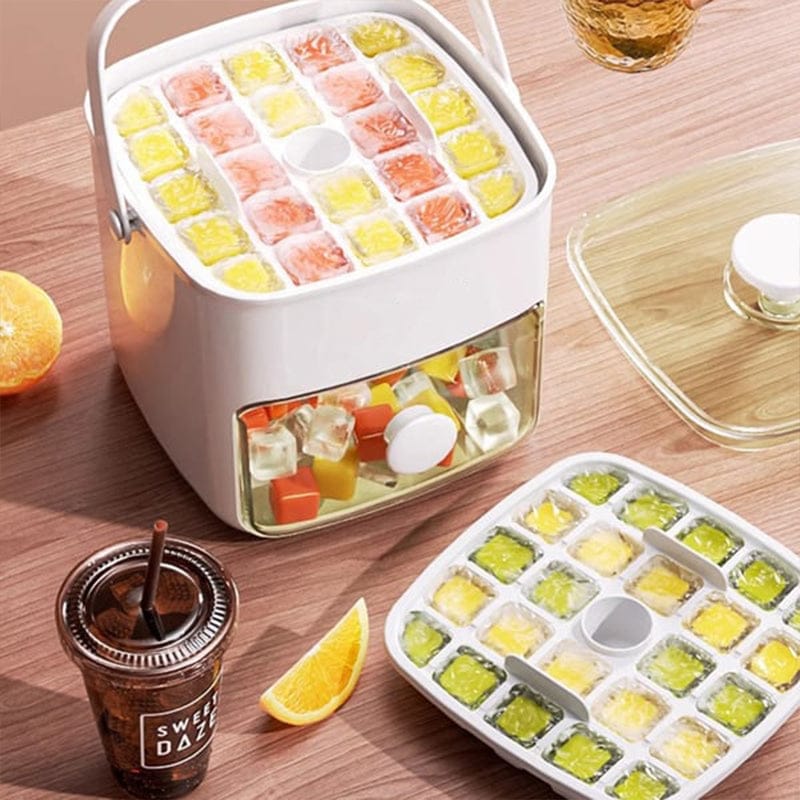 Frostigo | 2-Stage Push In Ice Cube Tray