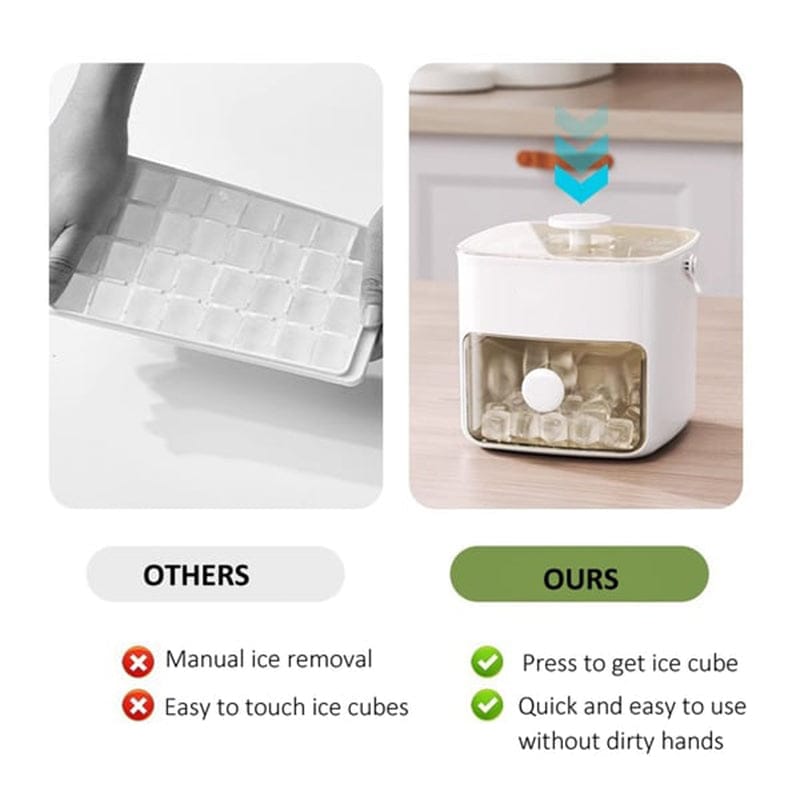 Frostigo | 2-Stage Push In Ice Cube Tray