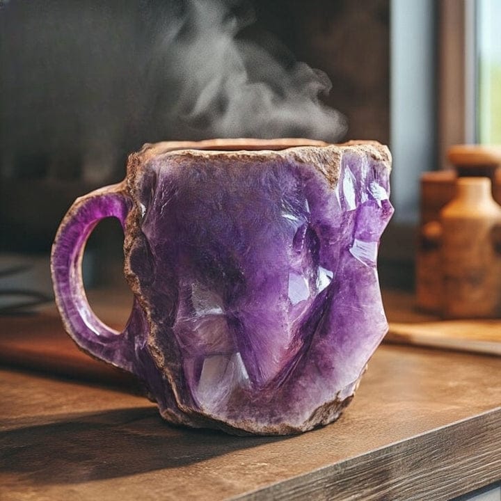 CrystalBrew Mineral Crystal Coffee Cup