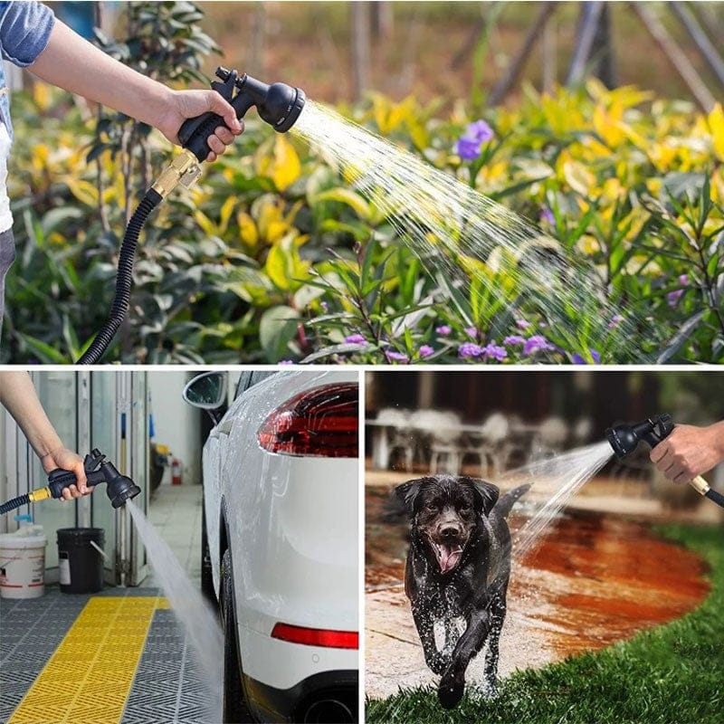 AquaFlex Pro 100FT Expandable Garden Water Hose