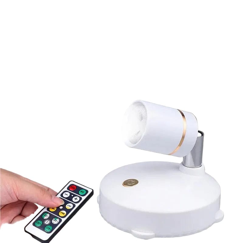 Beamora Cordless LED Spotlights – Dimmable Wireless Lights with Remote