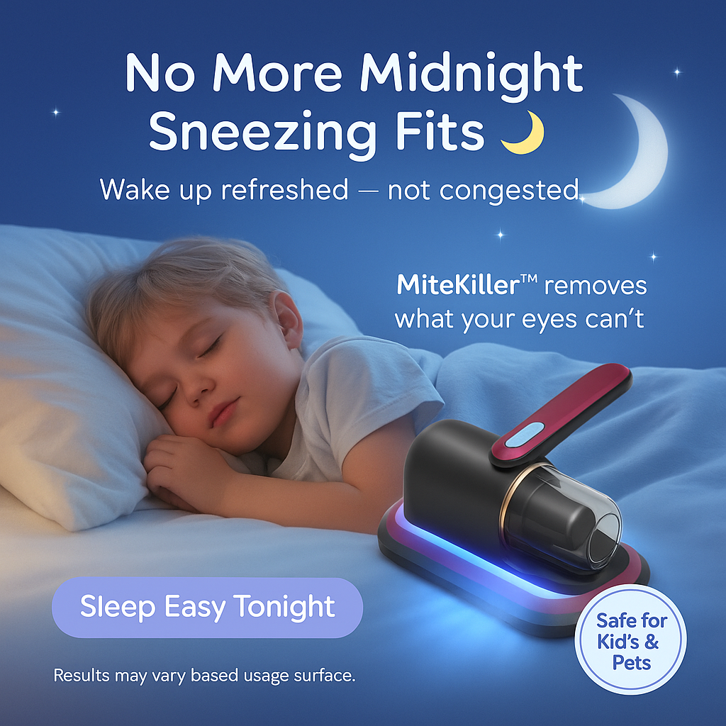MiteKiller™ Family Anti-Allergy UV Vacuum