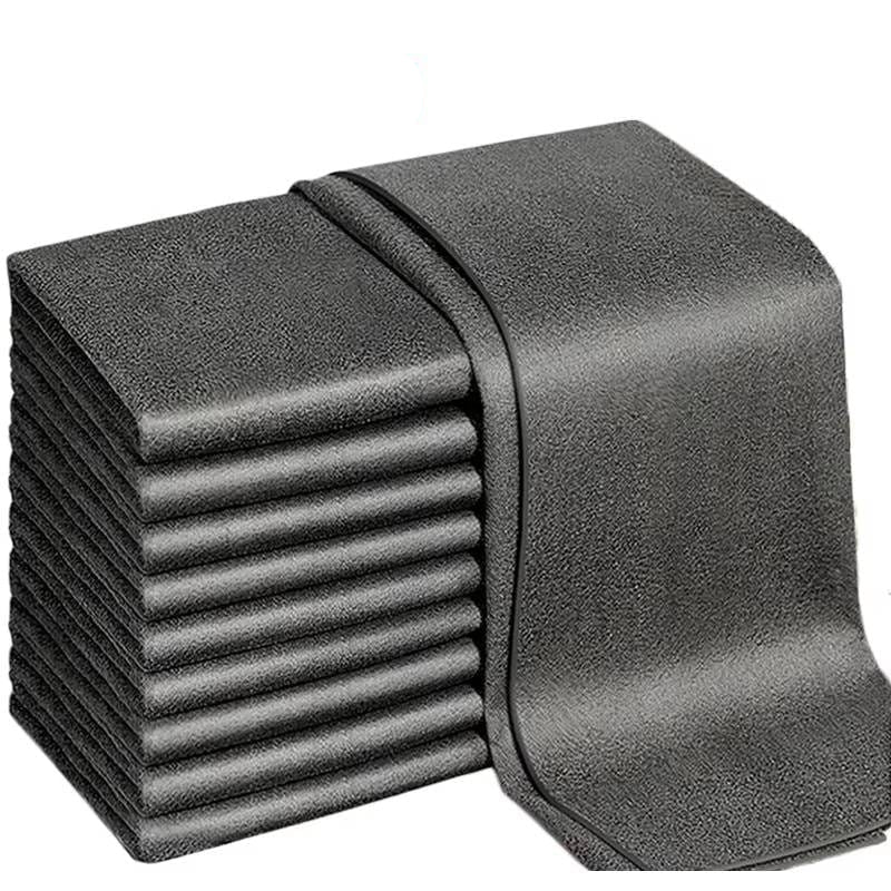PureWipe | 10pcs Versatile Microfiber Cloths for Windows, Car & Kitchen
