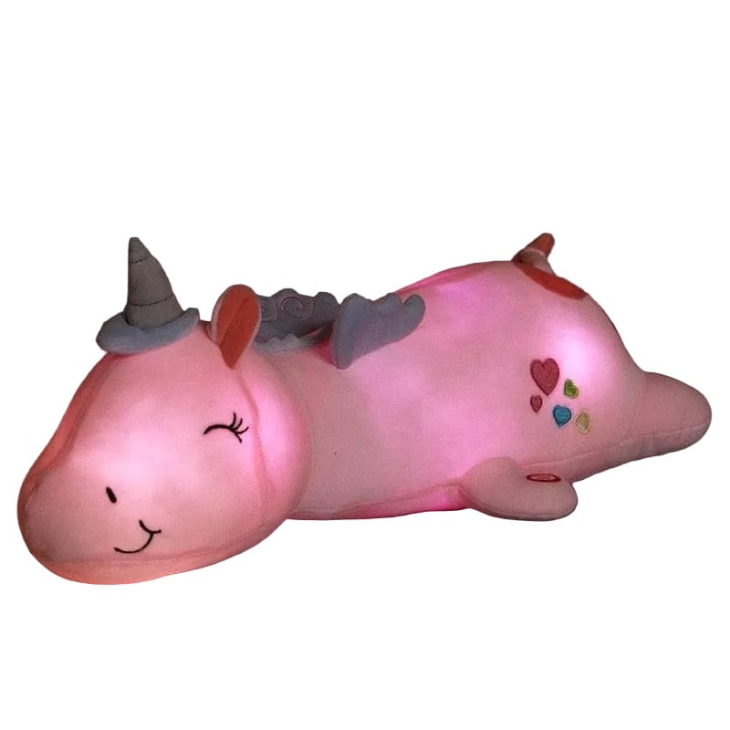 Starhorn Glowing Unicorn Plush – Cuddly Light-Up Friend with Rainbow LEDs for Kids