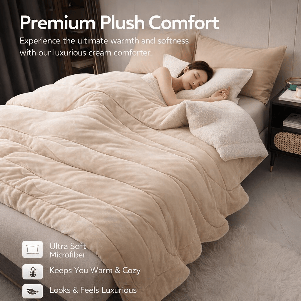 CozyNest Luxury Fleece Blanket – Ultra Warm Flannel Throw for Ultimate Comfort