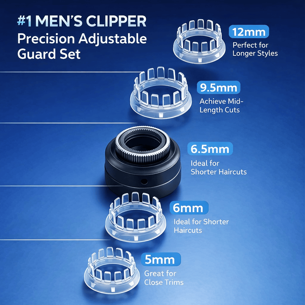TrimForge | Cordless Hair Clipper for Precision Grooming