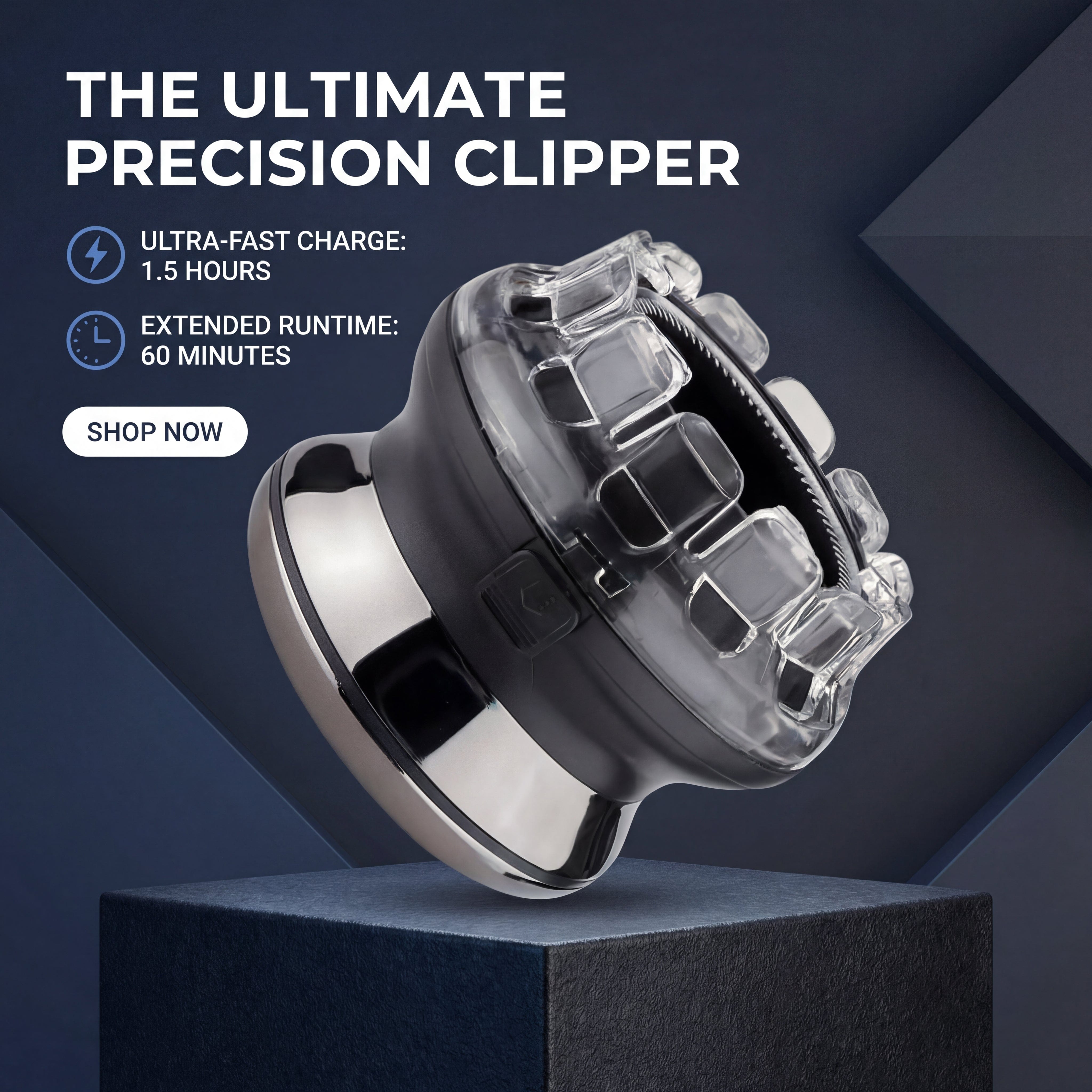 TrimForge | Cordless Hair Clipper for Precision Grooming