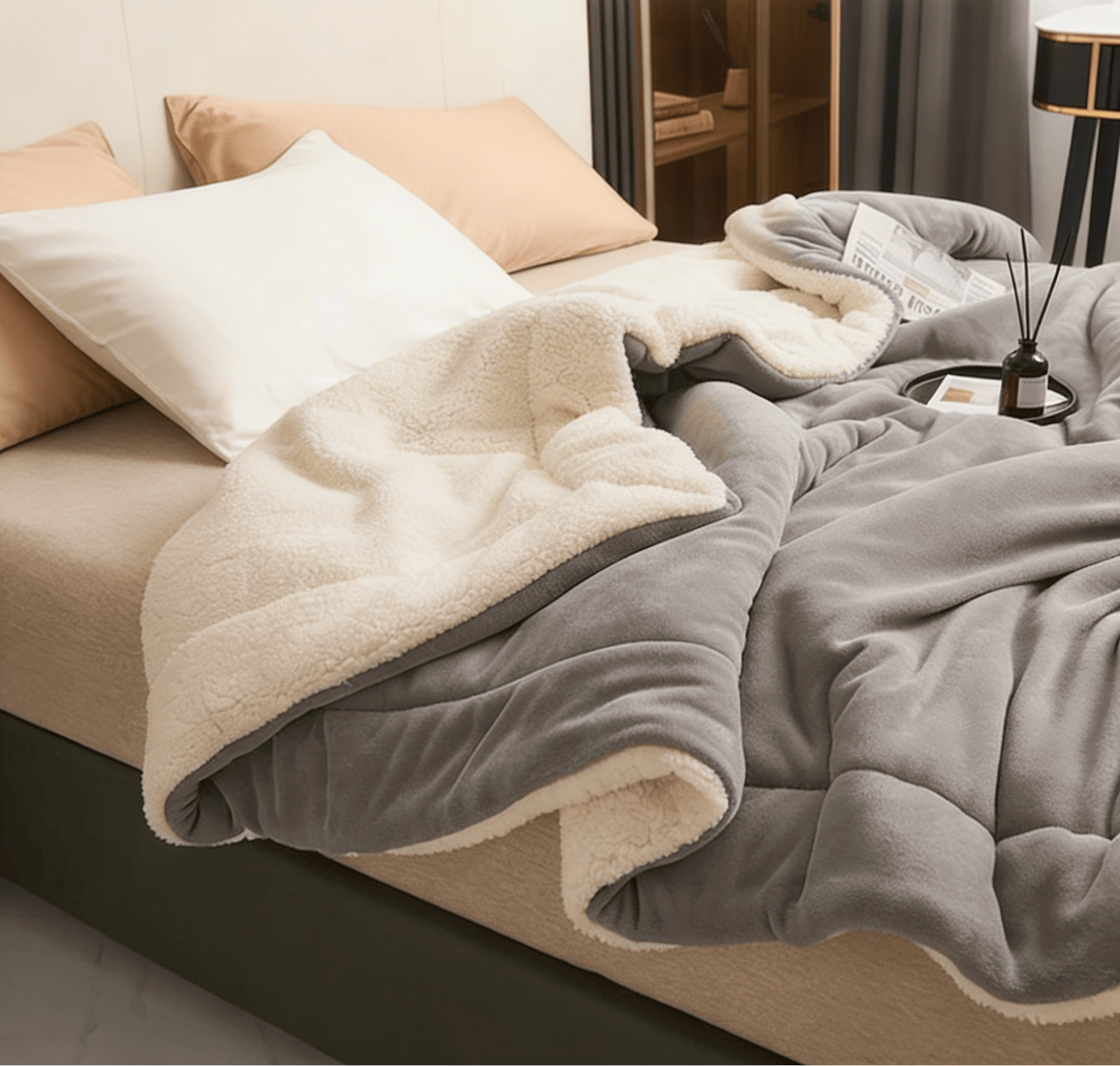 CozyNest Luxury Fleece Blanket – Ultra Warm Flannel Throw for Ultimate Comfort