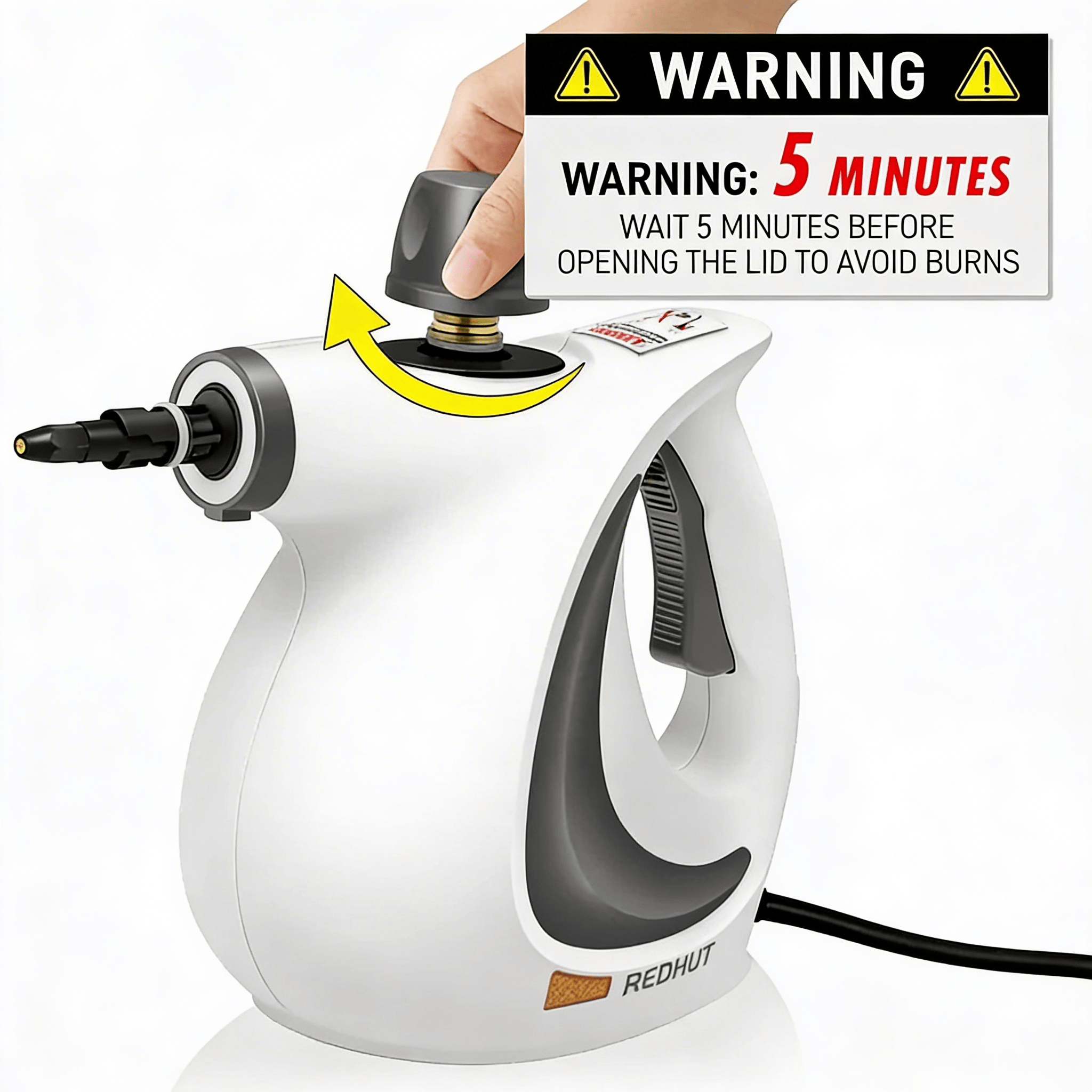 SteamPro - Handheld Multi-Surface Steam Cleaner for Deep Cleaning