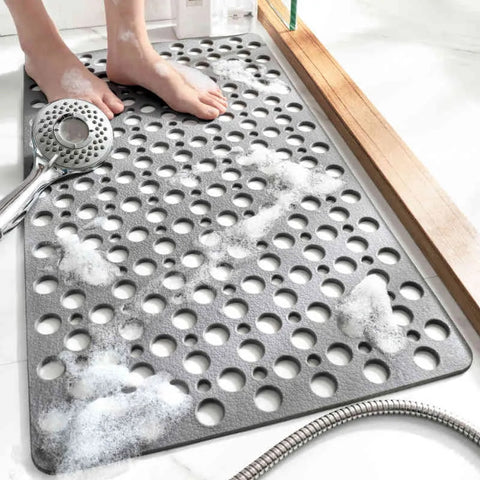 AquaGuard™ Secure Shower Mat – Non-Slip & Antibacterial