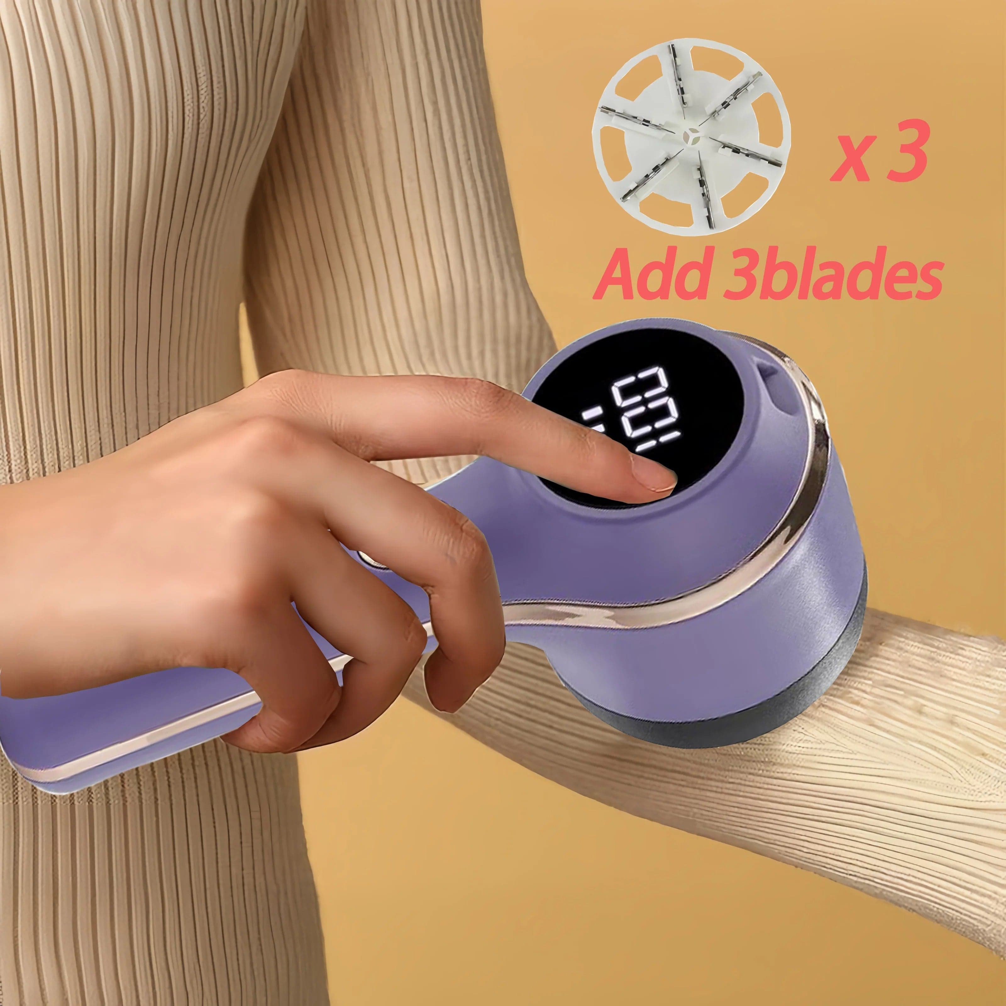 Rechargeable Fabric Shaver 3-Speed Portable Lint Remover Machine