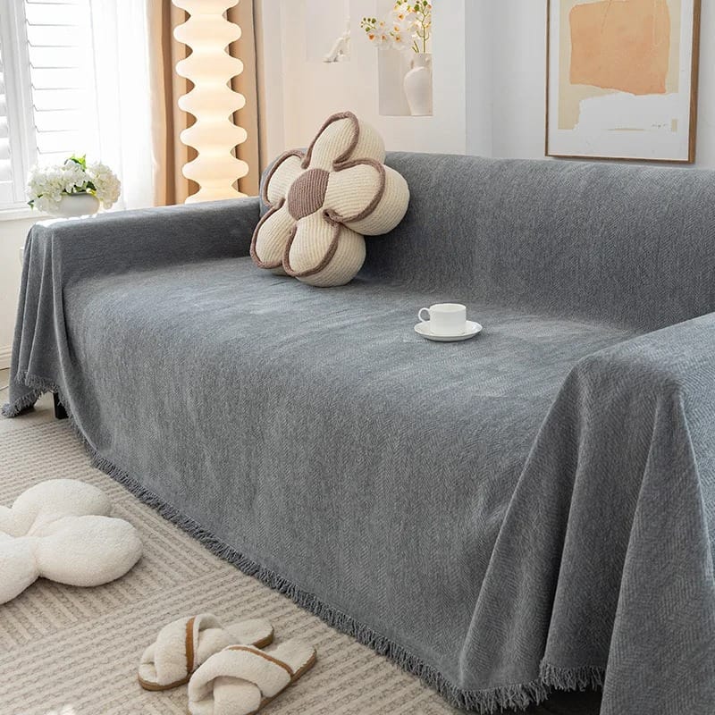 CremaLoom Chenille Sofa Cover