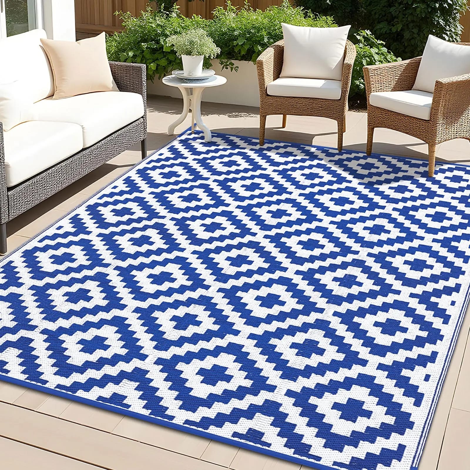 Waterproof Straw Outdoor Rug