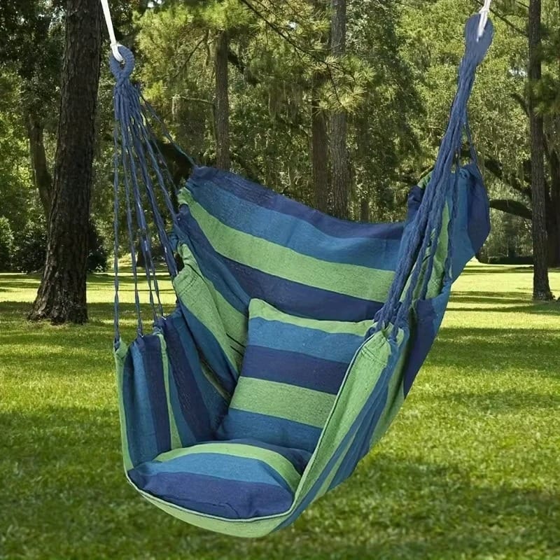 Thick Canvas Hammock Chair – Anti-Roll