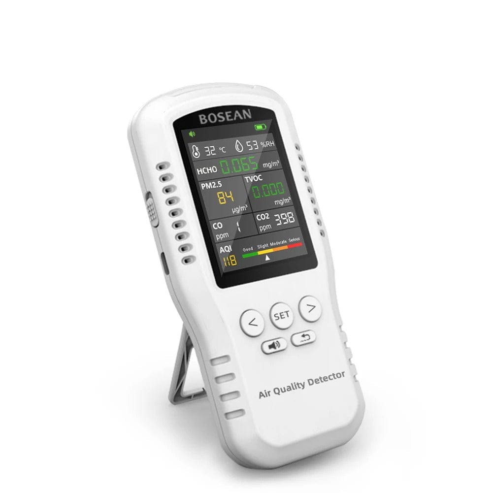 Smart Air Quality Monitor with CO2 and PM2.5 Sensors