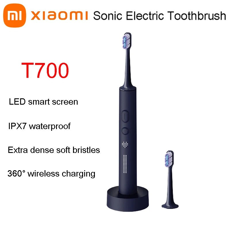 Smart Sonic Electric Toothbrush with LED Display and APP