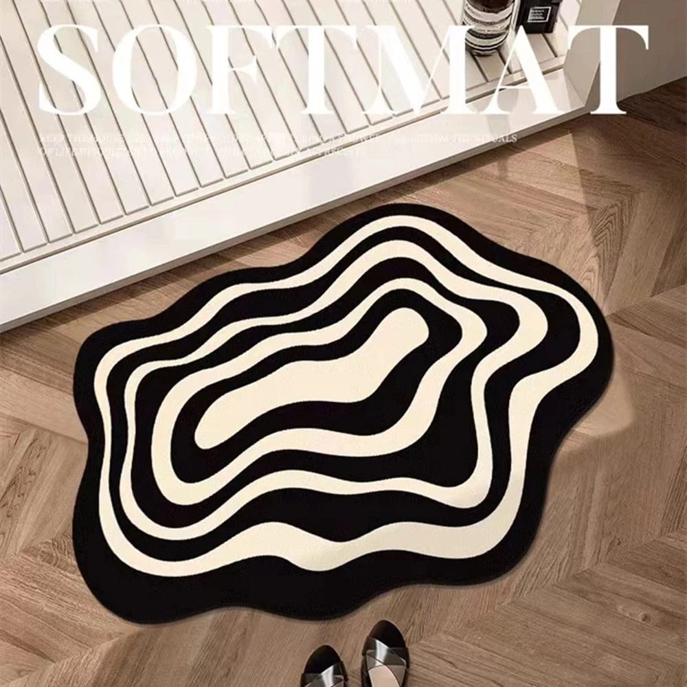 Super Absorbent Diatom Mud Bathroom Mat – Quick-Dry Non-Slip Pad