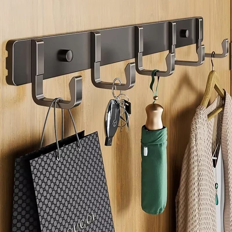 EntryHold Multi-Purpose Wall & Door Hooks Heavy-Duty Hangers