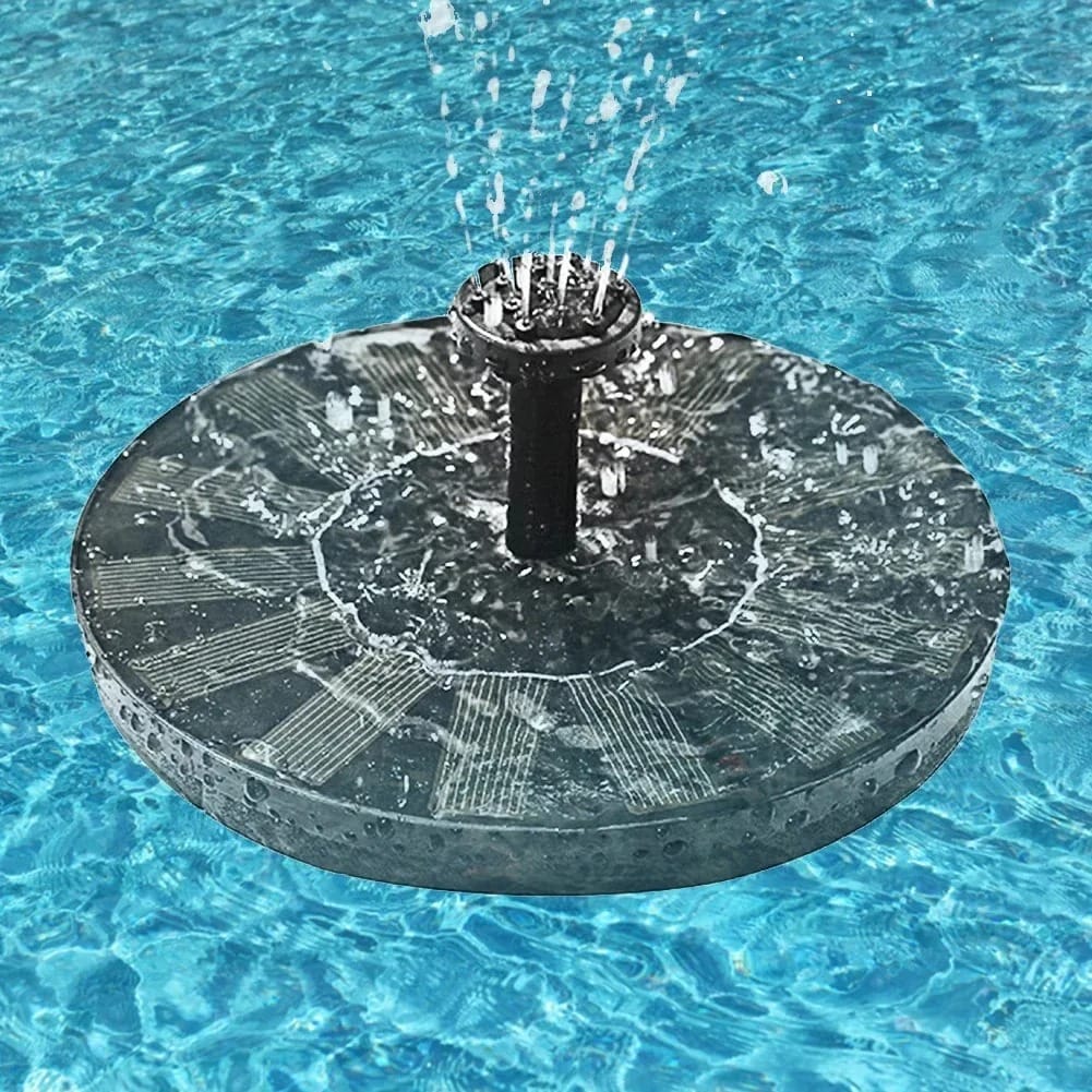AquaDisc Solar Floating Fountain Pump
