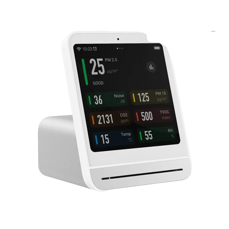 Smart Air Quality Monitor with CO₂ and PM2.5 Sensor