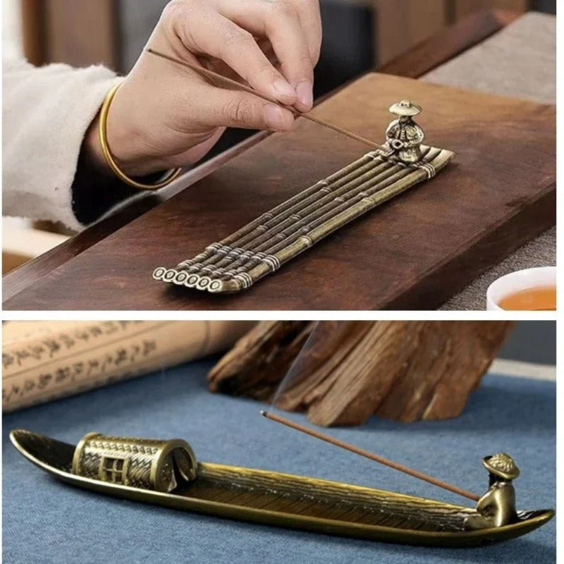 Serenity Boat Incense Holder