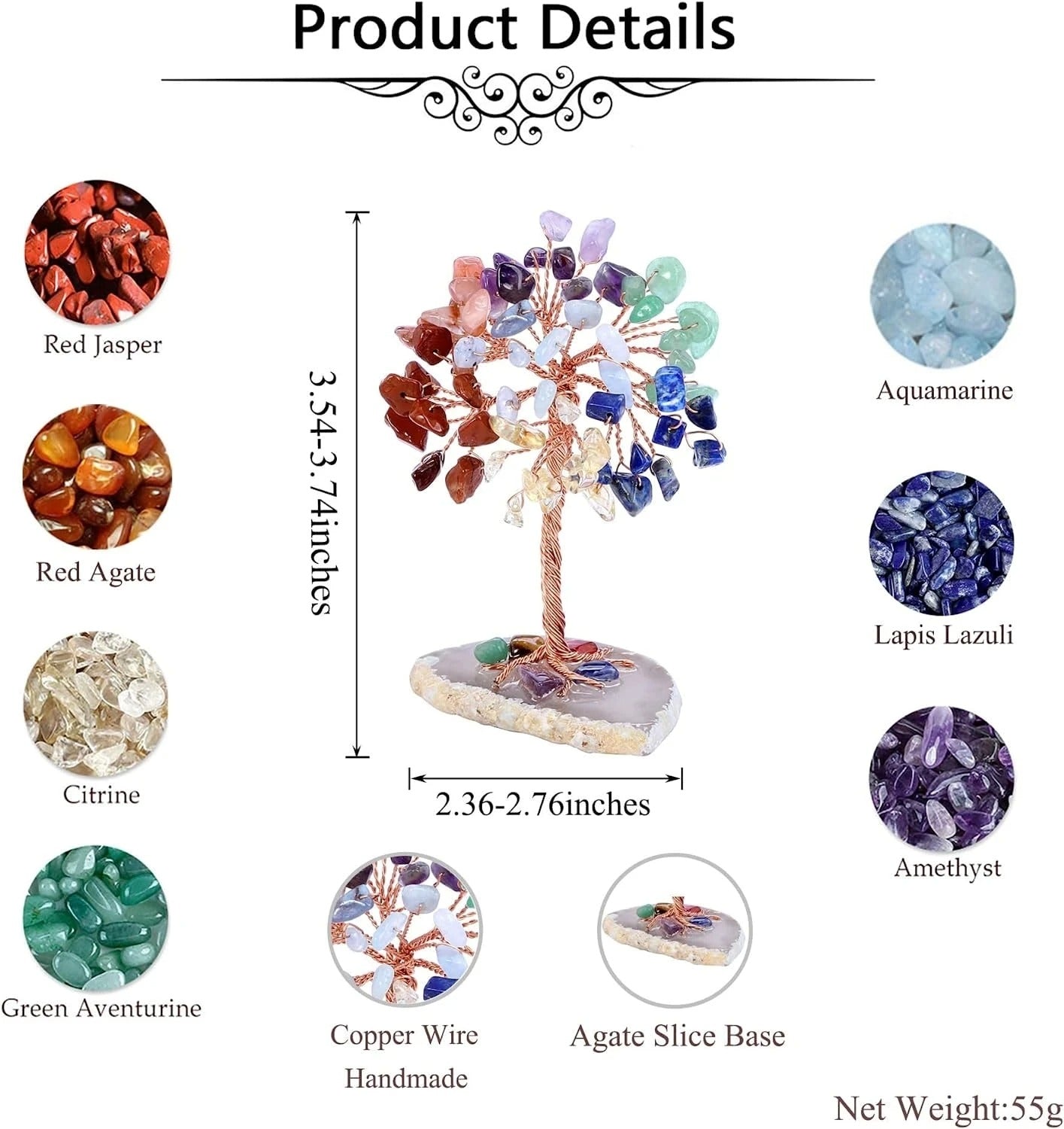 Miniature Crystal Money Tree