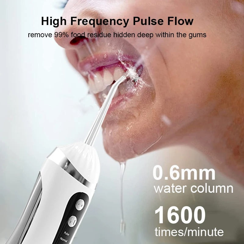 Electric Portable Water Flosser Oral Irrigator for Dental Cleaning